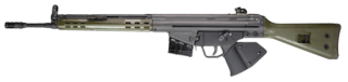 PTR GI-200001 .308 Win Semi-Auto Rifle - Green - 18" - 10 Round